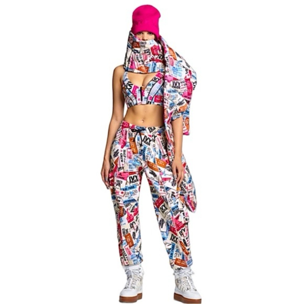 Ivy park Adidas ski tag sweatpants